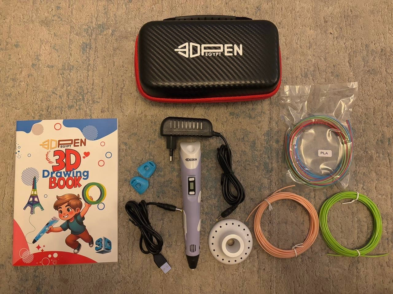 3D Pen Starter Kit _ مجموعة القلم ثلاثي الأبعاد الأساسية