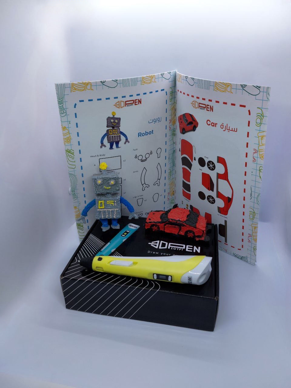 3D Pen Starter Kit _ مجموعة القلم ثلاثي الأبعاد الأساسية