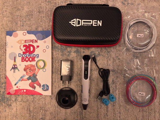3D Pen Starter Kit  _   مجموعة القلم ثلاثي الأبعاد الأساسية